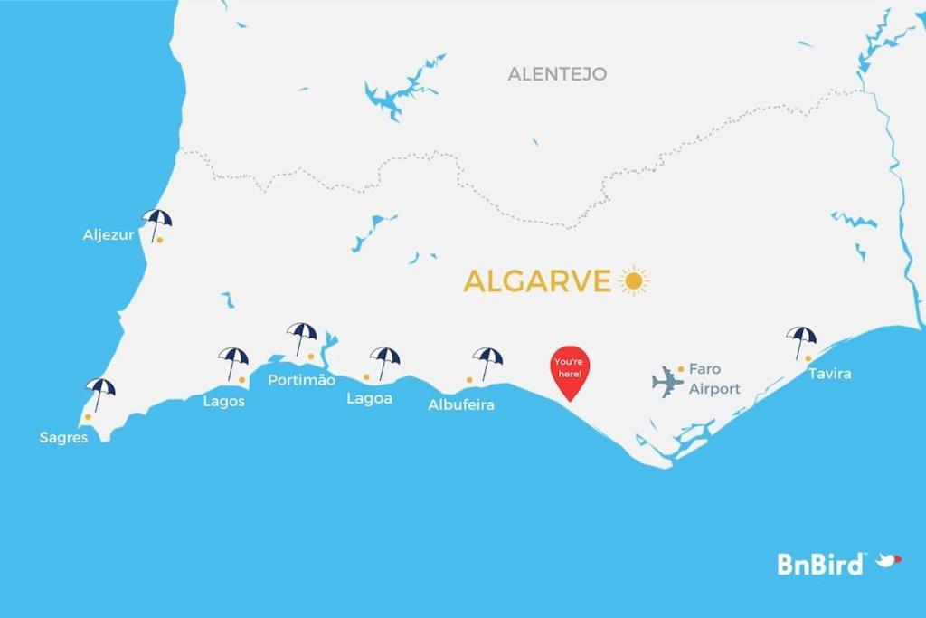 Cavalo Preto Premium Stays Quarteira Eksteriør billede